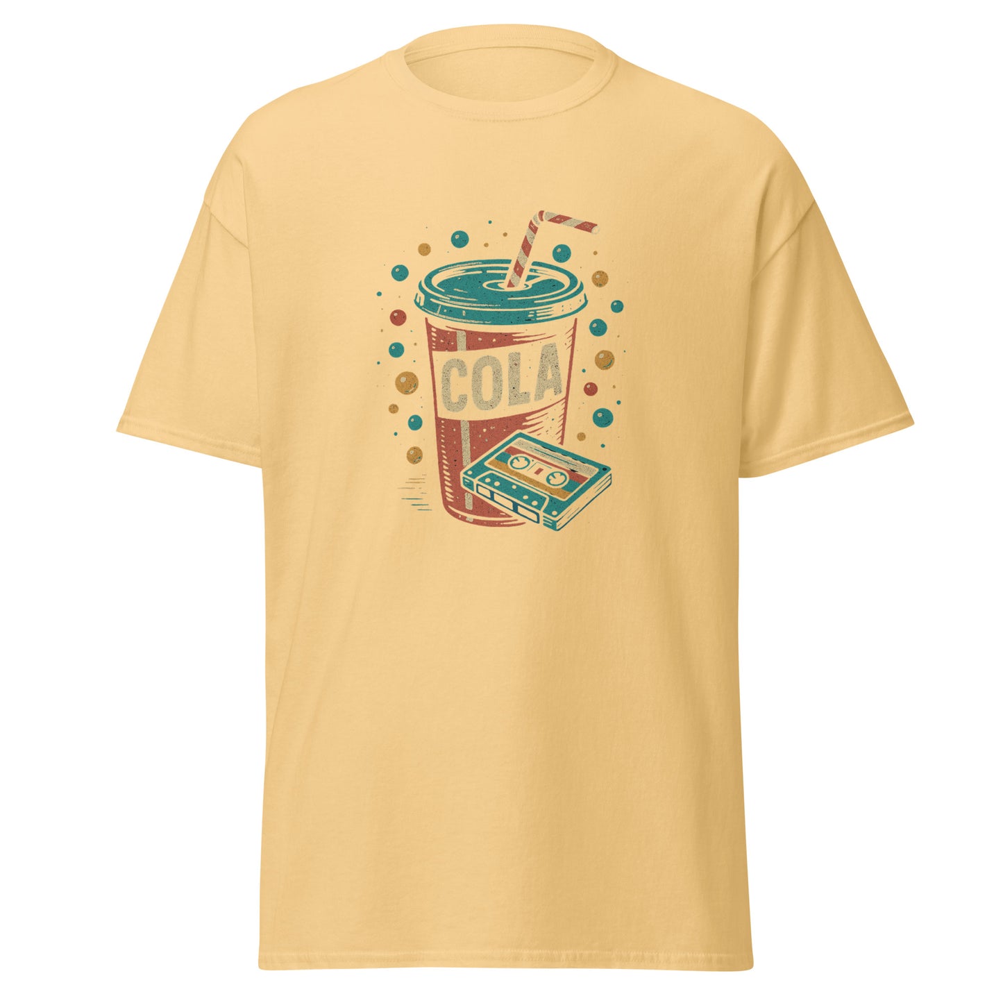 Retro Cola Tee - Trendy, Unisex & 100% Cotton Classic for Streetwear - RKM Inspiration - 85188018