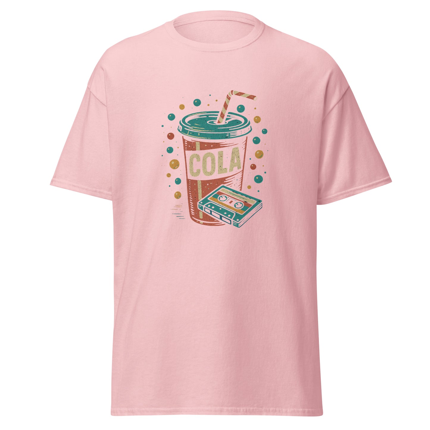 Retro Cola Tee - Trendy, Unisex & 100% Cotton Classic for Streetwear - RKM Inspiration - 92533858