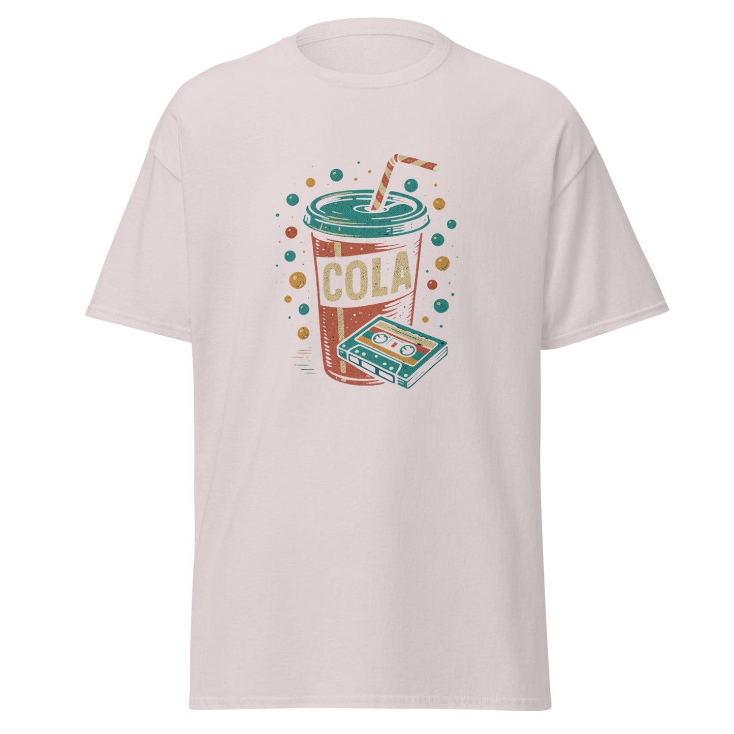 Retro Cola Tee - Trendy, Unisex & 100% Cotton Classic for Streetwear - RKM Inspiration - 6342663