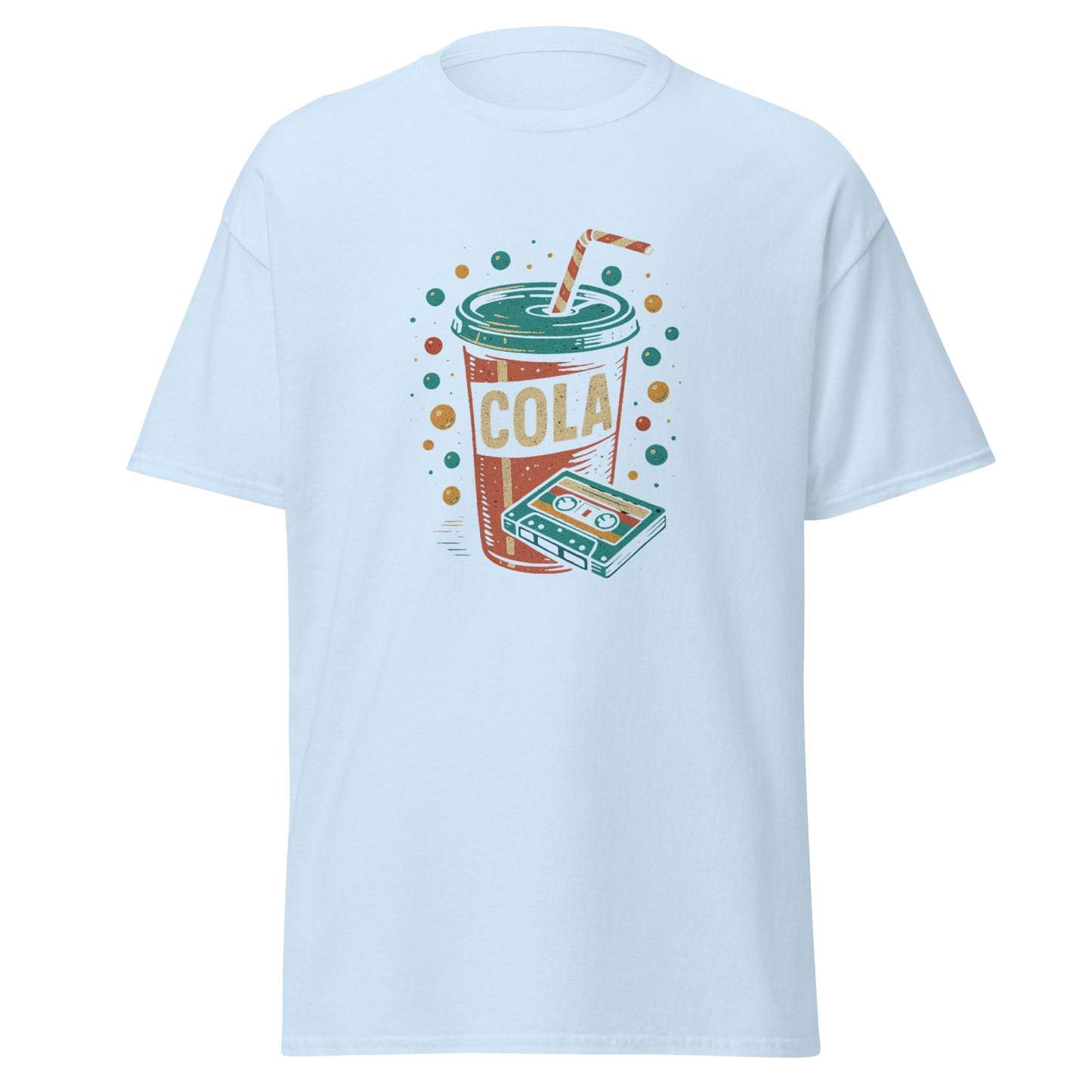 Retro Cola Tee - Trendy, Unisex & 100% Cotton Classic for Streetwear - RKM Inspiration - 32506474