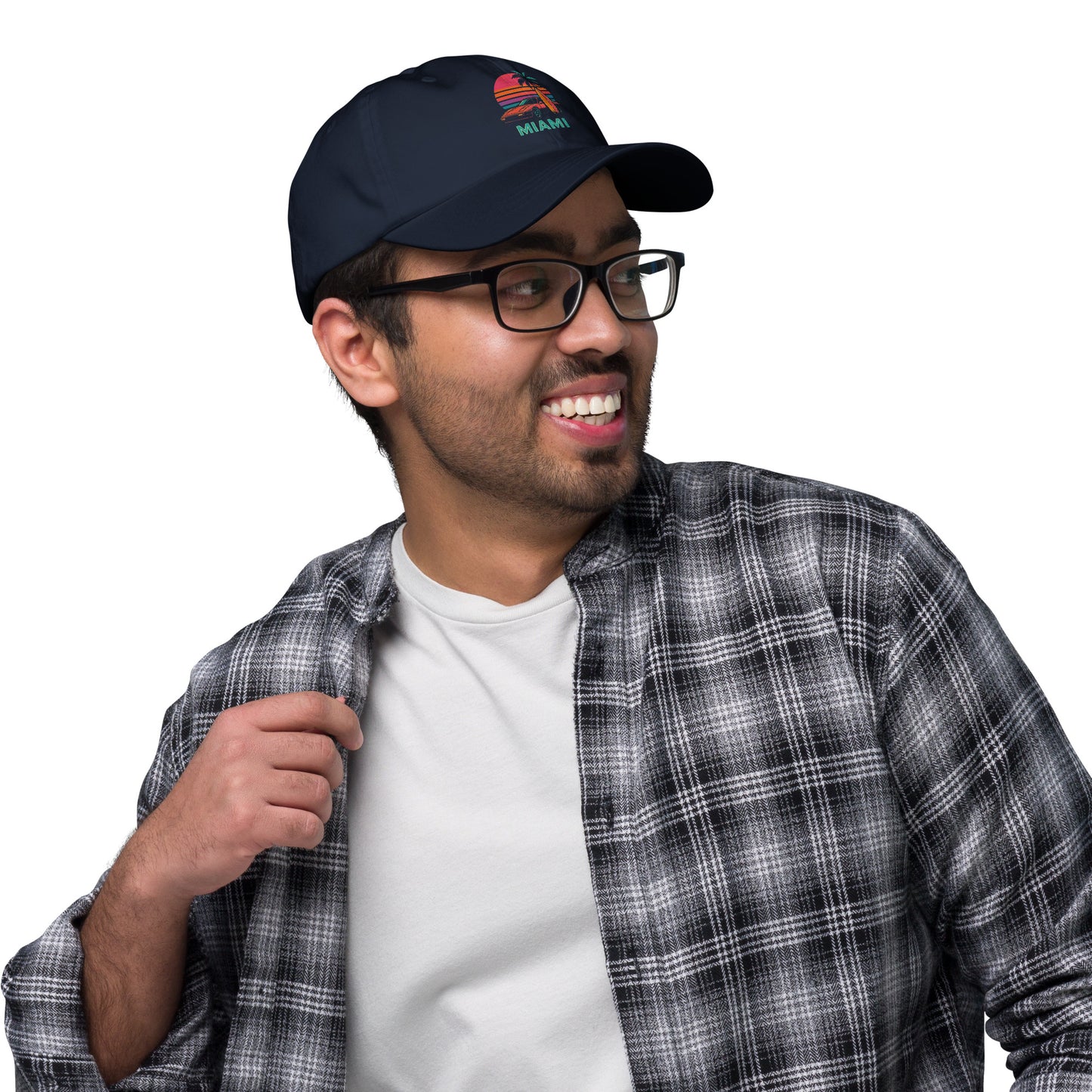 Retro Miami - Dad hat - RKM Inspiration - 49516829