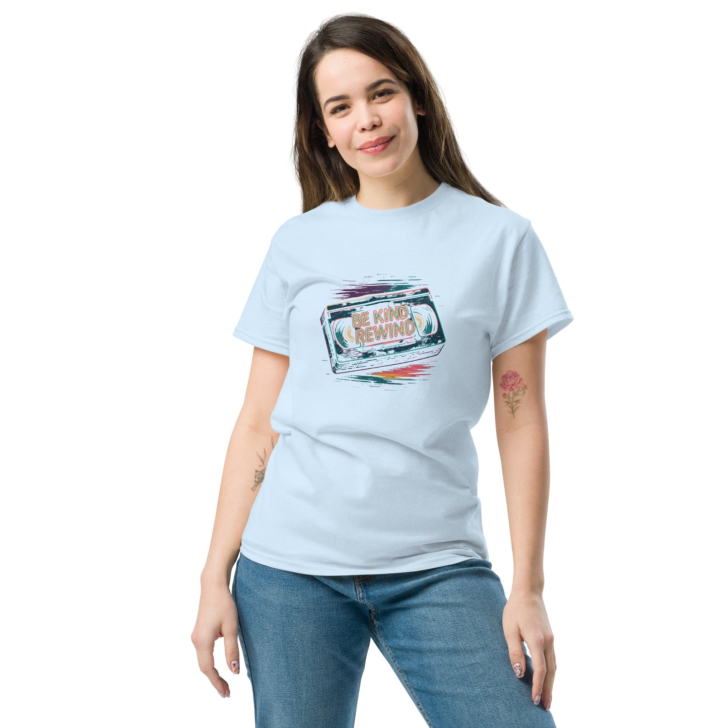 Retro Video Tape Tee - Classic Unisex Style, 100% Cotton Comfort - RKM Inspiration - 43351951