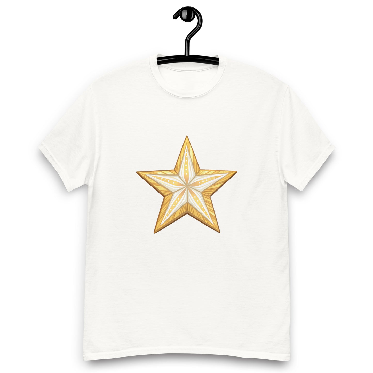 Star Tee - Trendy Unisex Classic for a Stylish, Structured Look - RKM Inspiration - 90257151