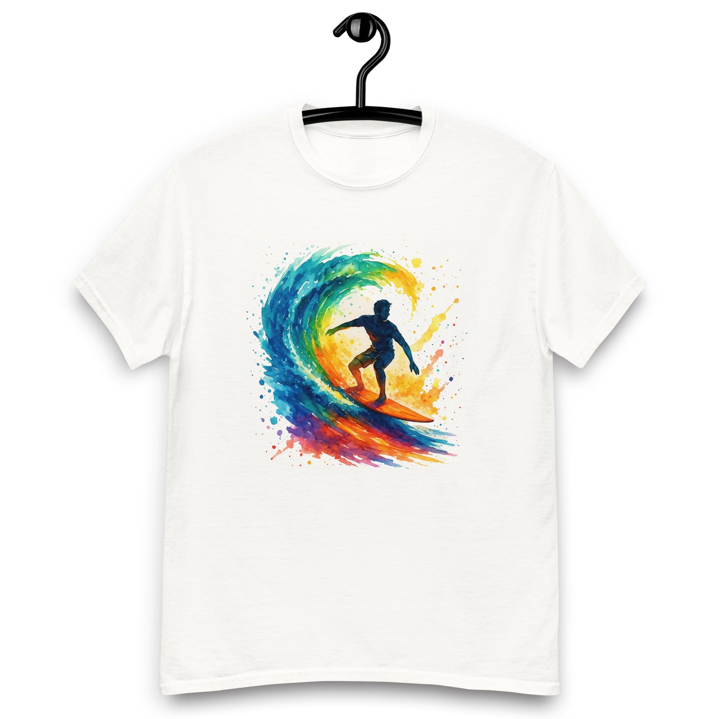 Surf in Style with Our Unisex Classic Surfing Tee – 100% Cotton - RKM Inspiration - 26438907