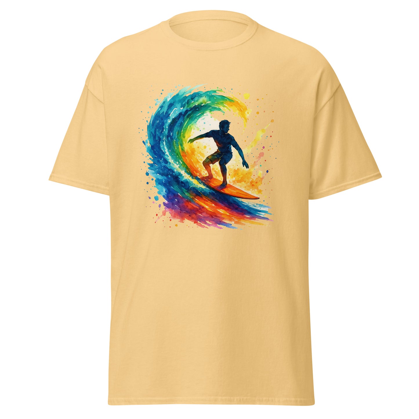Surf in Style with Our Unisex Classic Surfing Tee – 100% Cotton - RKM Inspiration - 74383047