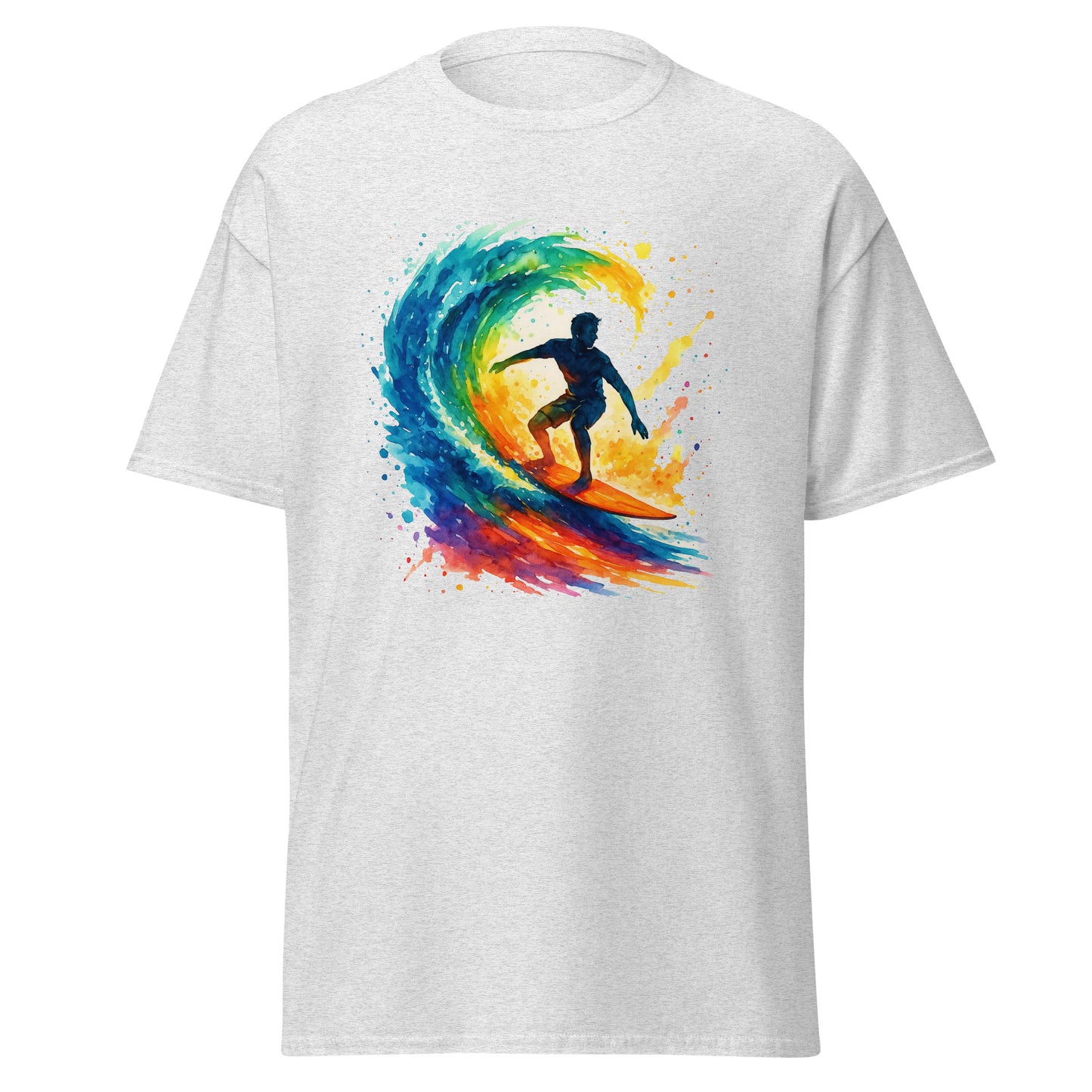 Surf in Style with Our Unisex Classic Surfing Tee – 100% Cotton - RKM Inspiration - 18138074