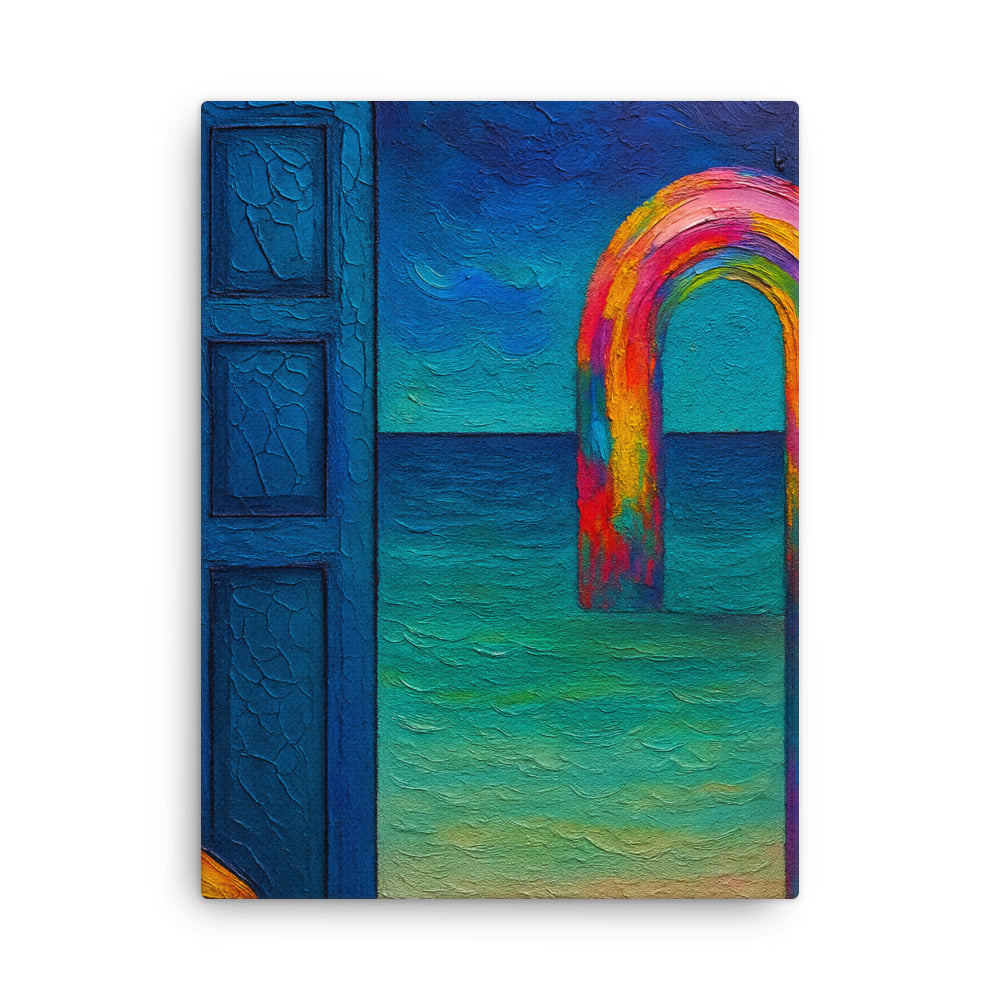 Tresholds of Serenity Canvas Wall Art -RKM Inspiration - 47975585