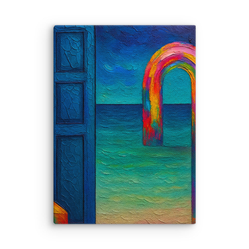 Tresholds of Serenity Canvas Wall Art -RKM Inspiration - 12968284