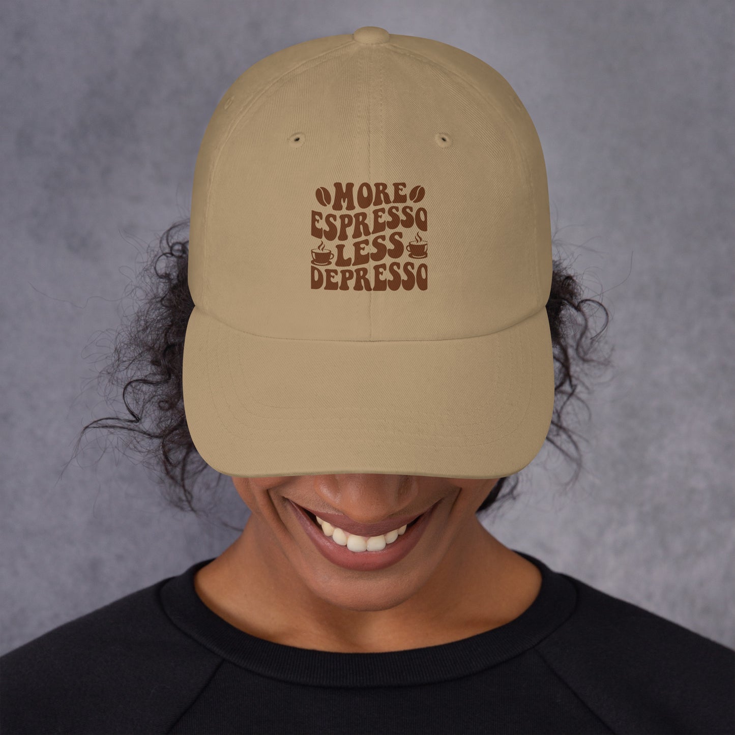 More Espresso, Less Depresso - Dad hat -RKM Inspiration - 28869620