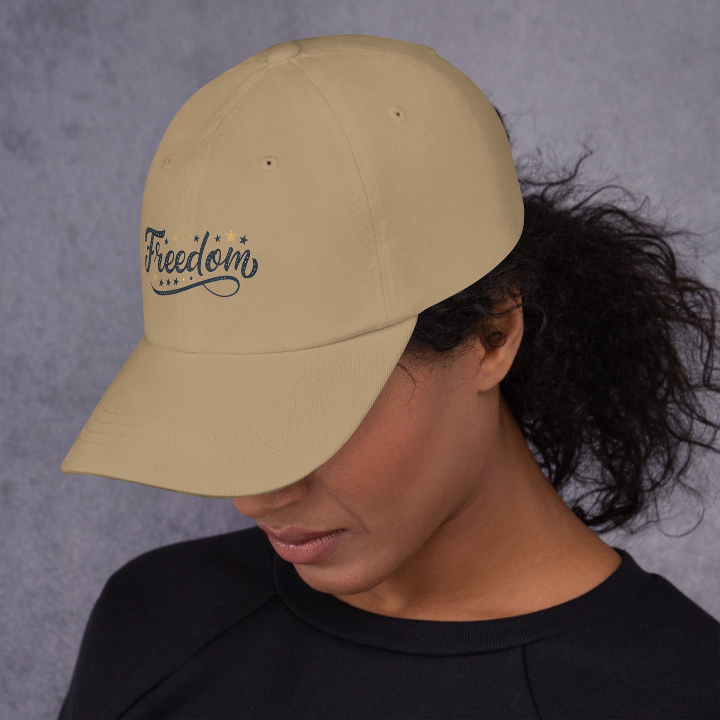 Freedom Dad Hat: Stylish, Adjustable & Eco-Friendly Headwear -RKM Inspiration - 70701374