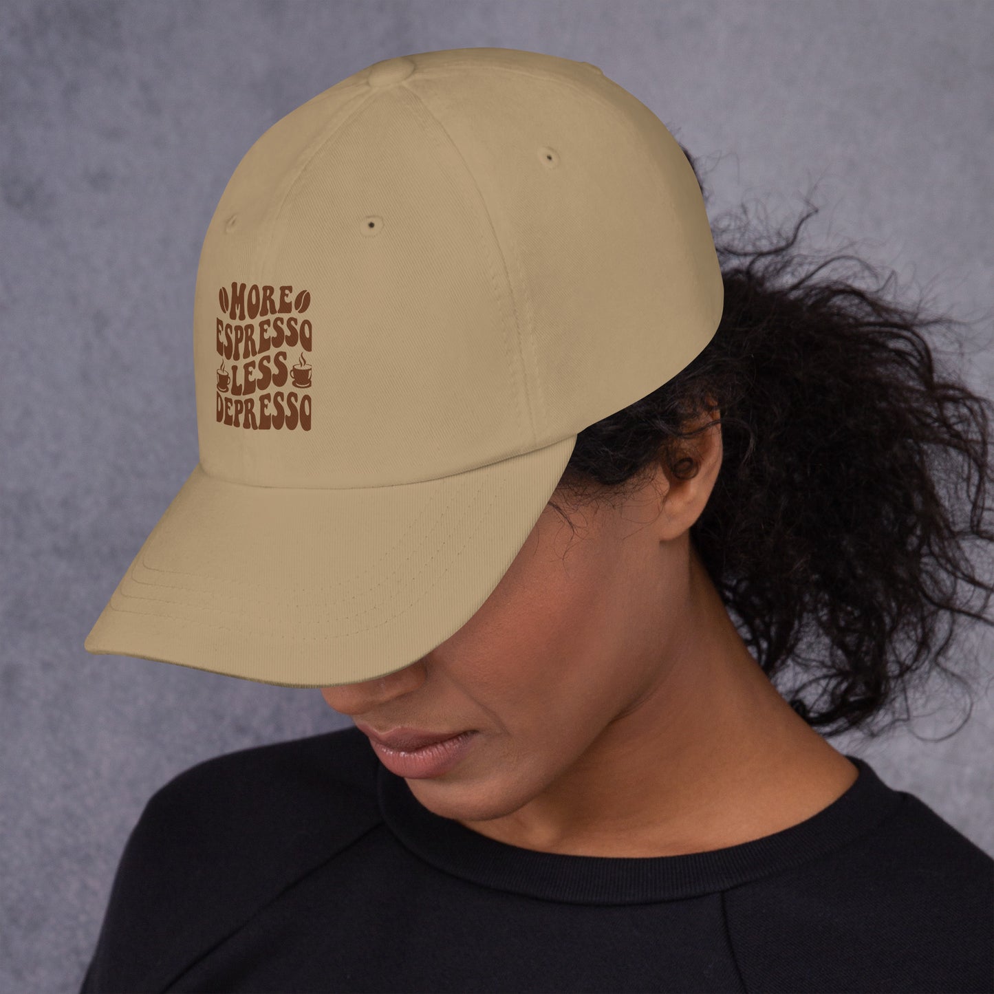 More Espresso, Less Depresso - Dad hat -RKM Inspiration - 94138746