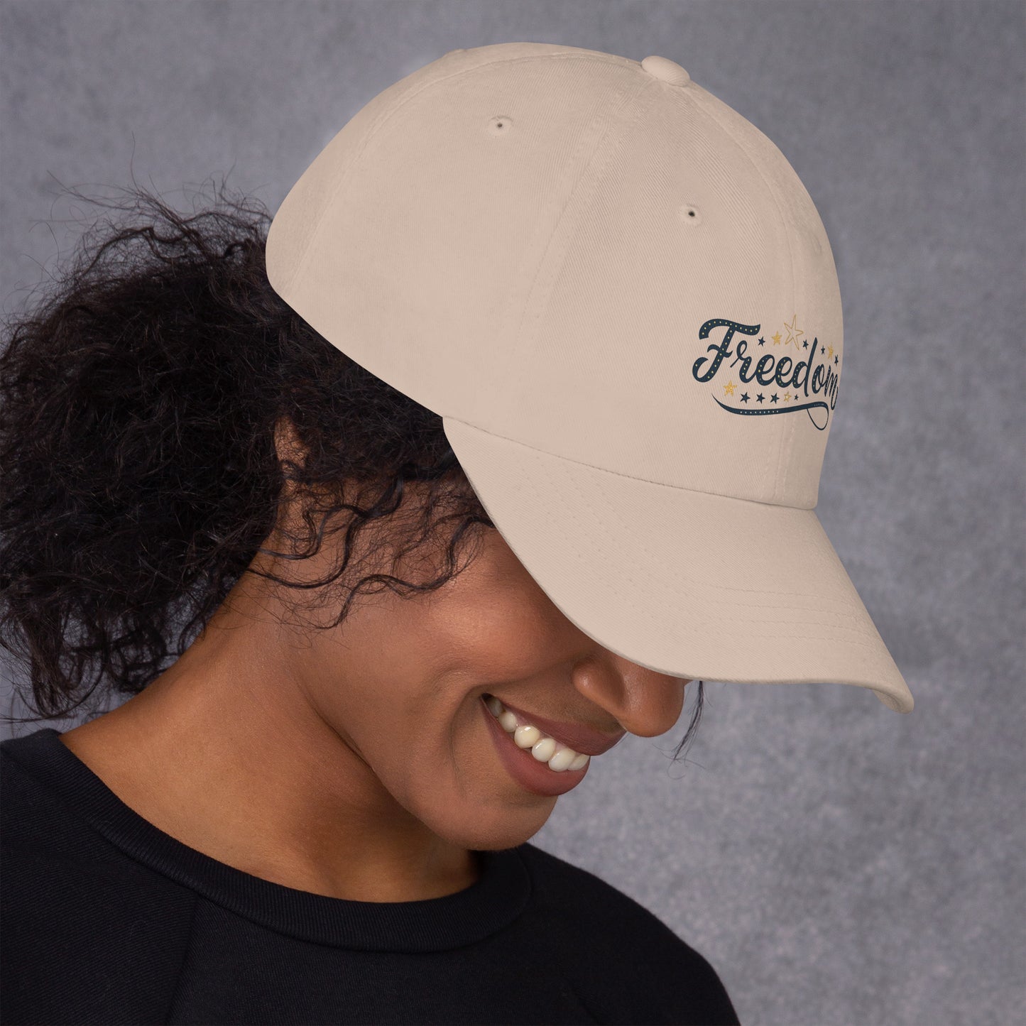 Freedom Dad Hat: Stylish, Adjustable & Eco-Friendly Headwear -RKM Inspiration - 13872417
