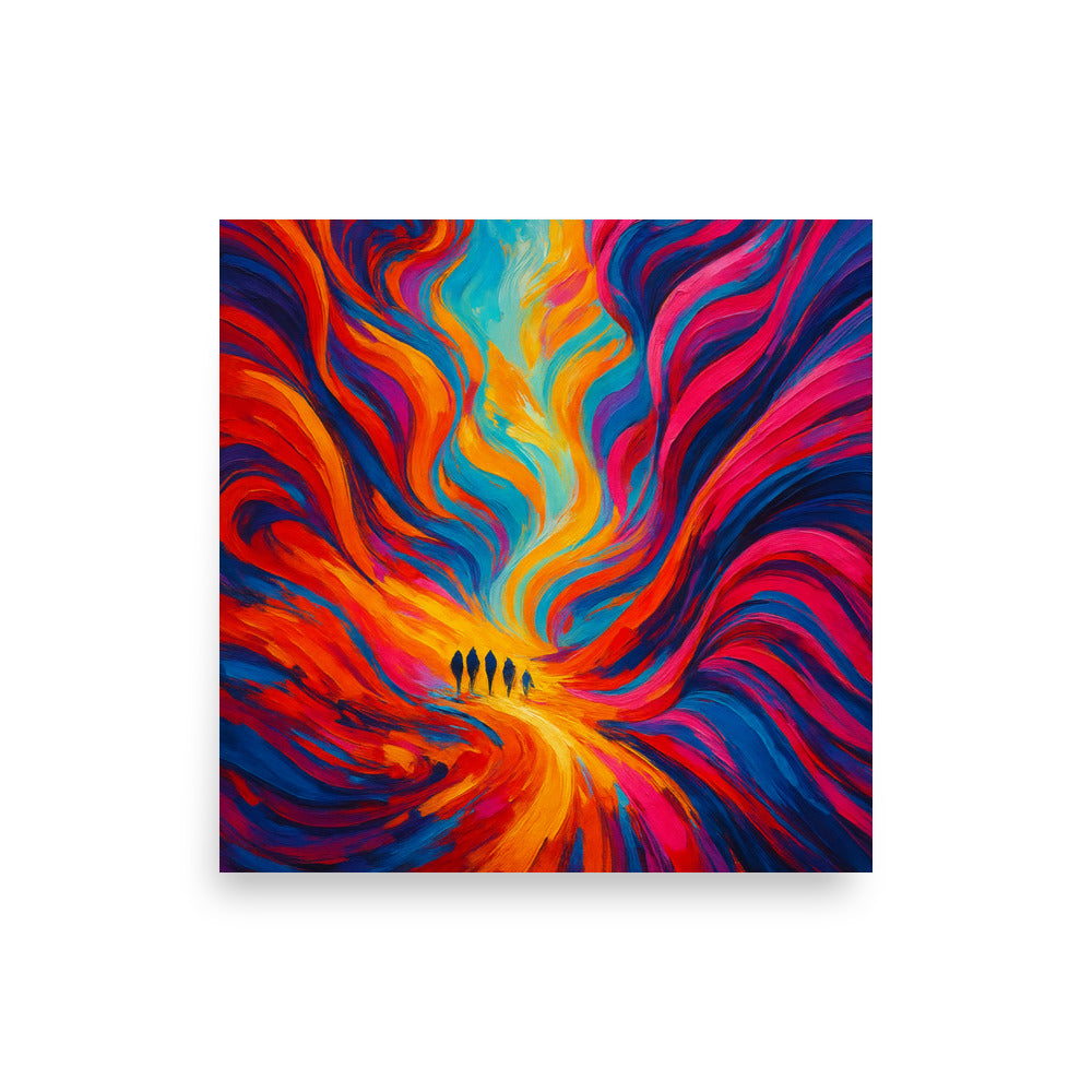 Whispers of the Canyon Flame Poster Wall Art -RKM Inspiration - 26594334