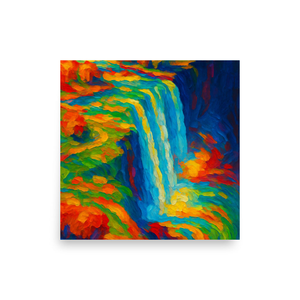 Symphony of the Falls Poster Wall Art -RKM Inspiration - 5384727