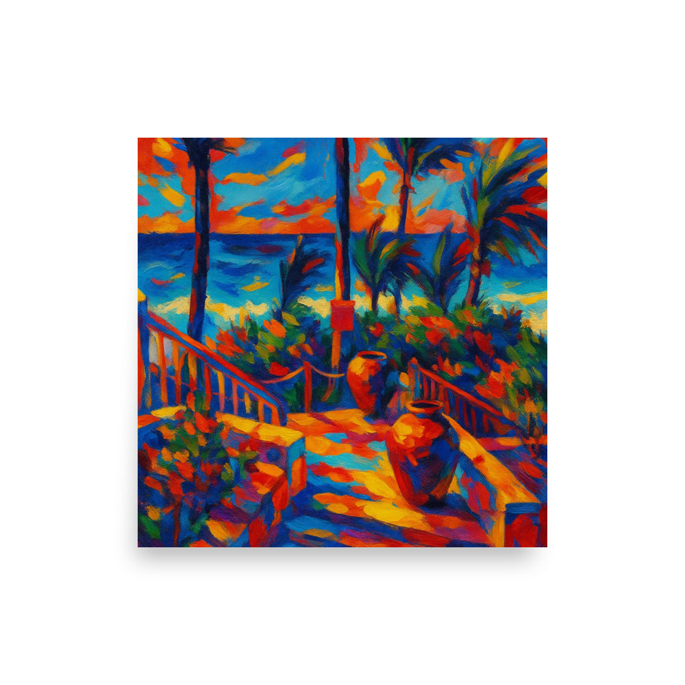 Tropical Blaze Poster Wall Art -RKM Inspiration - 49735942