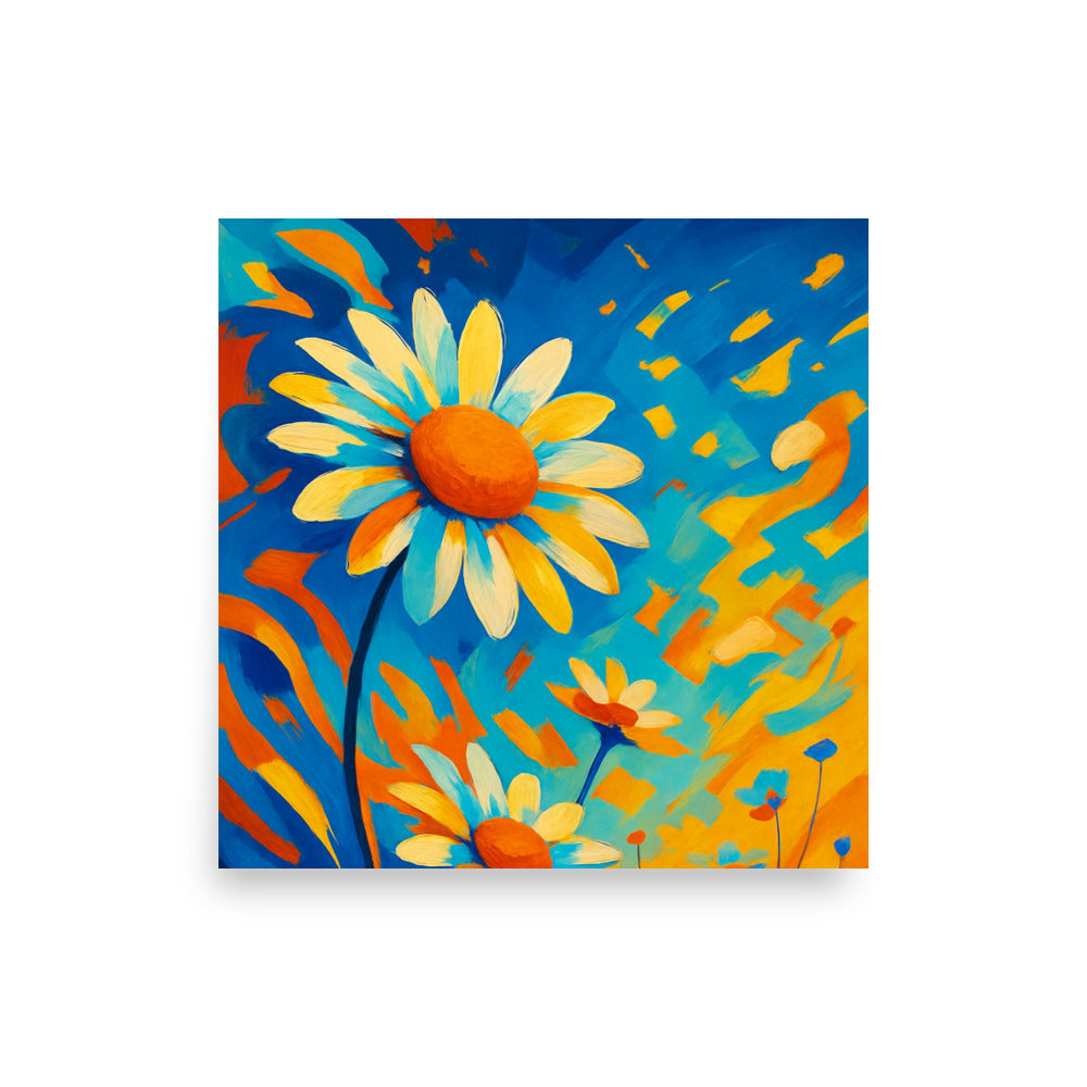 Fields of Golden Whimsy Poster Wall Art -RKM Inspiration - 88640094