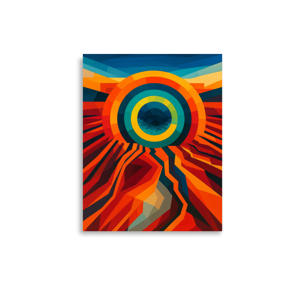 Transform Your Space with Thermal Pulse Poster Wall Art -RKM Inspiration - 87285931