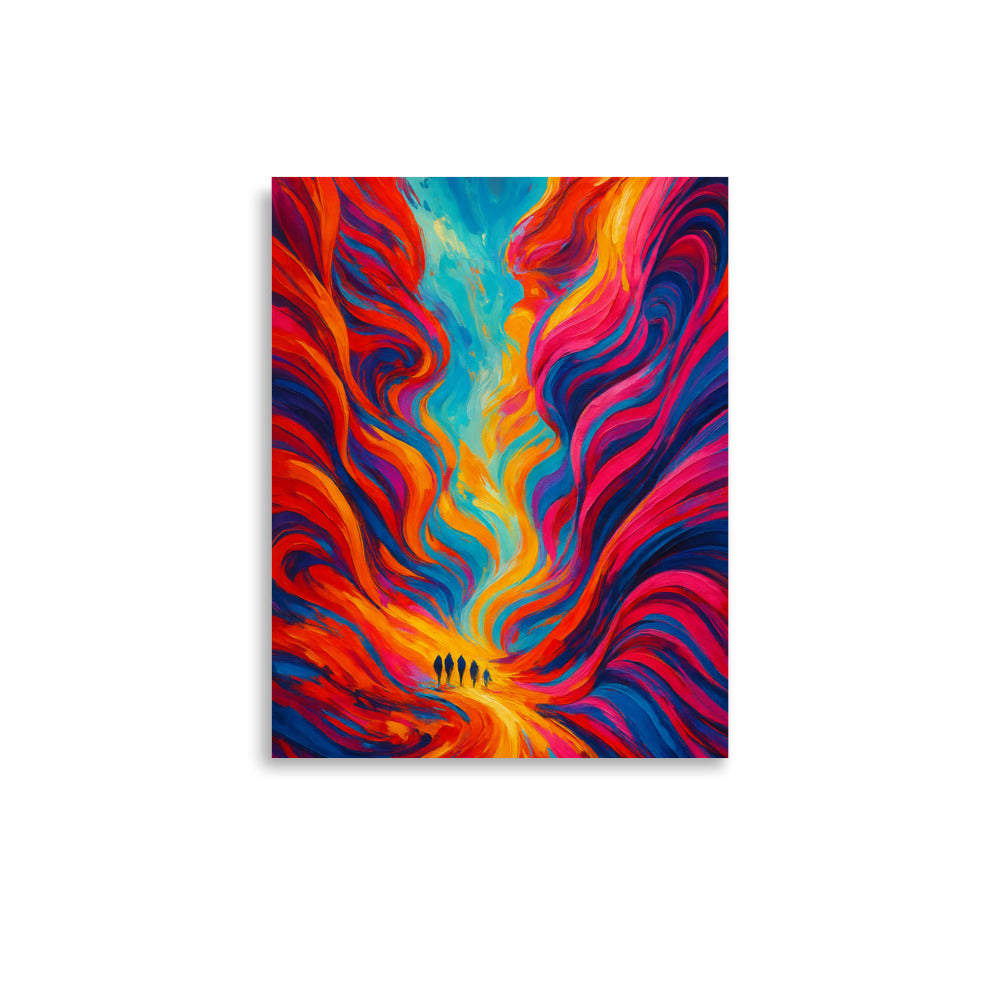 Whispers of the Canyon Flame Poster Wall Art -RKM Inspiration - 45263697