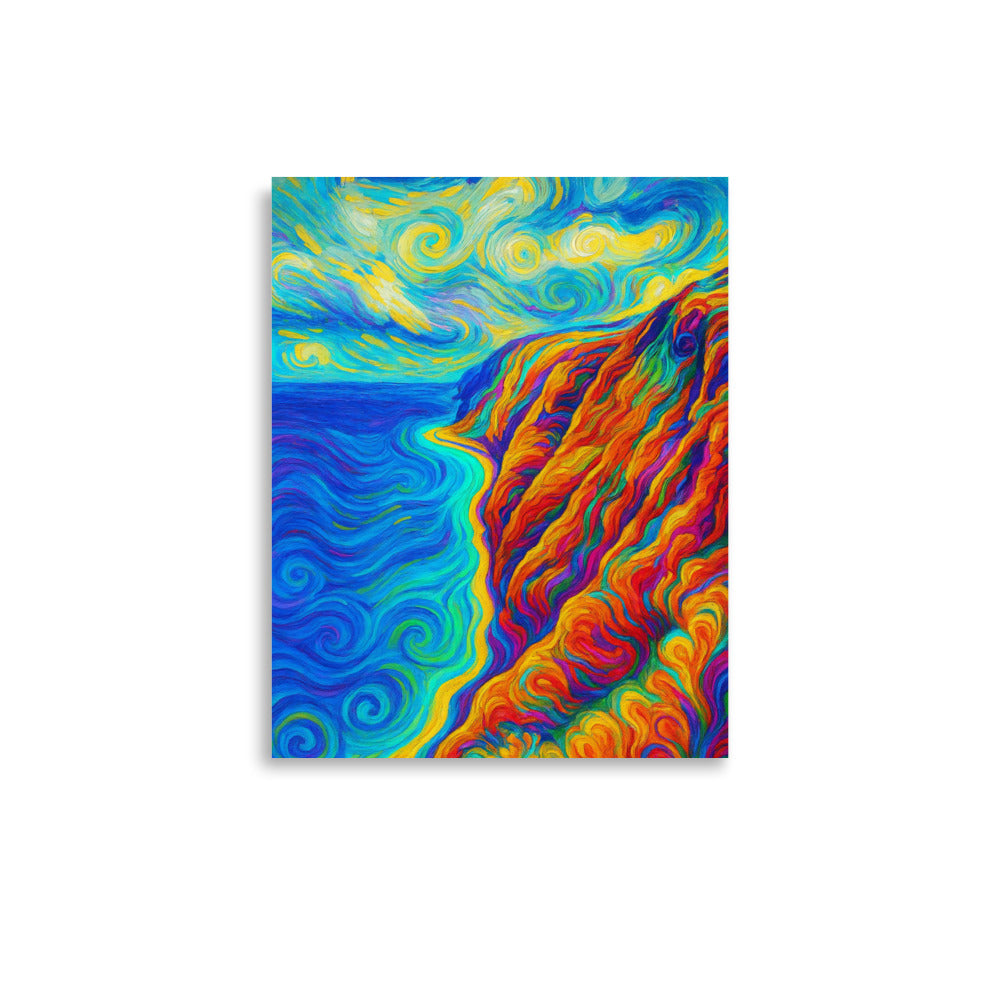Euphoria of the Edge Poster Wall Art -RKM Inspiration - 67578193