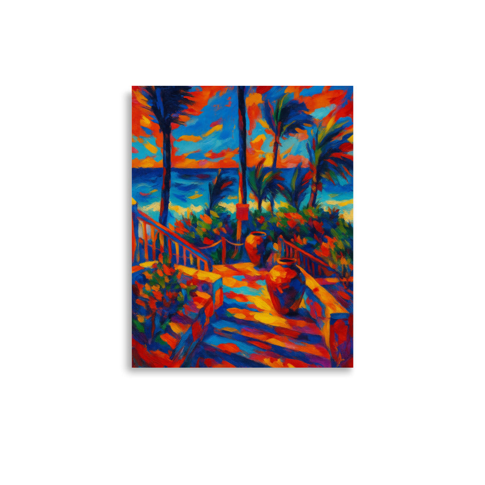 Tropical Blaze Poster Wall Art -RKM Inspiration - 17071199