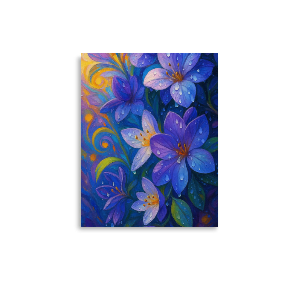 Rain-kissed Petal Dreams Poster Wall Art -RKM Inspiration - 93106593