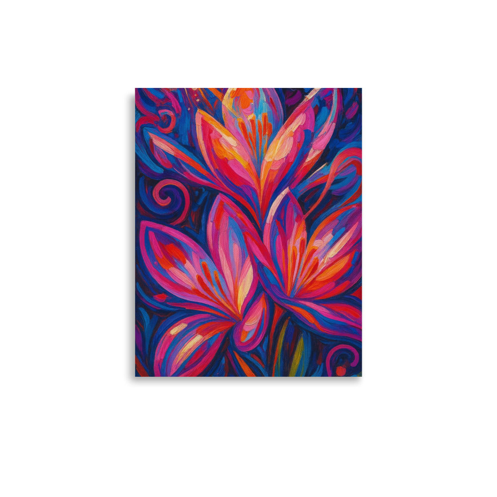 Petals of Radiance Poster Wall Art -RKM Inspiration - 83666462