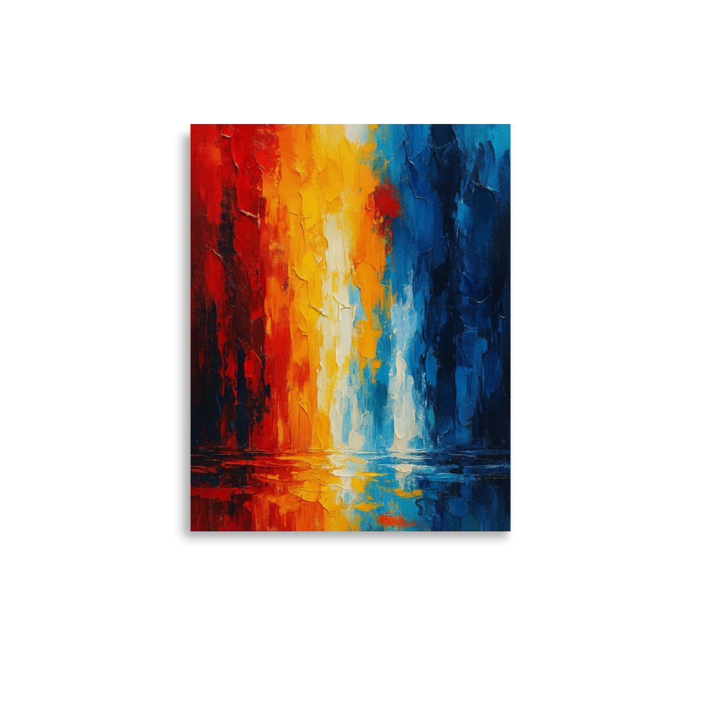 Echoes of Autumn Reflections Poster Wall Art -RKM Inspiration - 34065075
