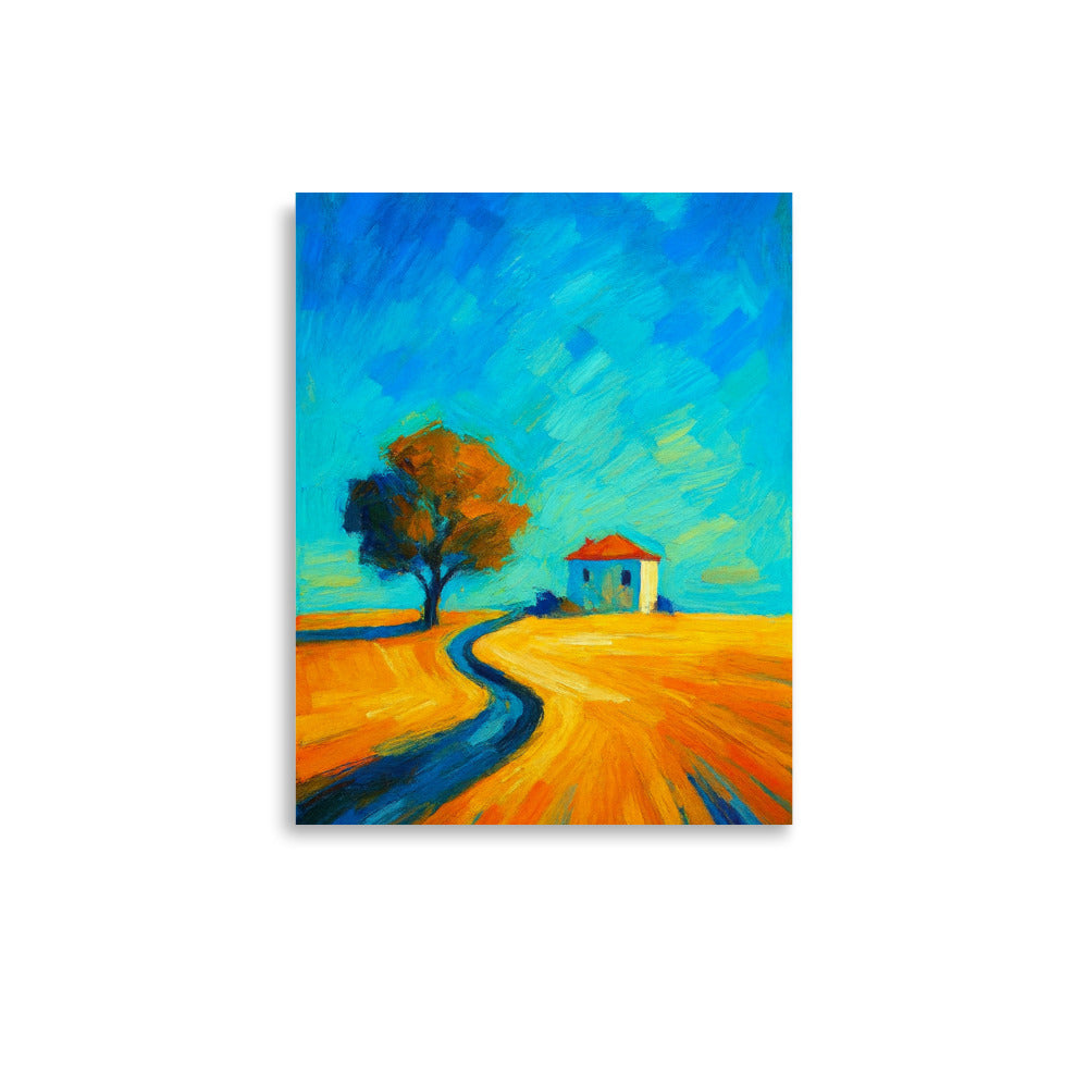 Solitude in Gold Poster Wall Art -RKM Inspiration - 26716695