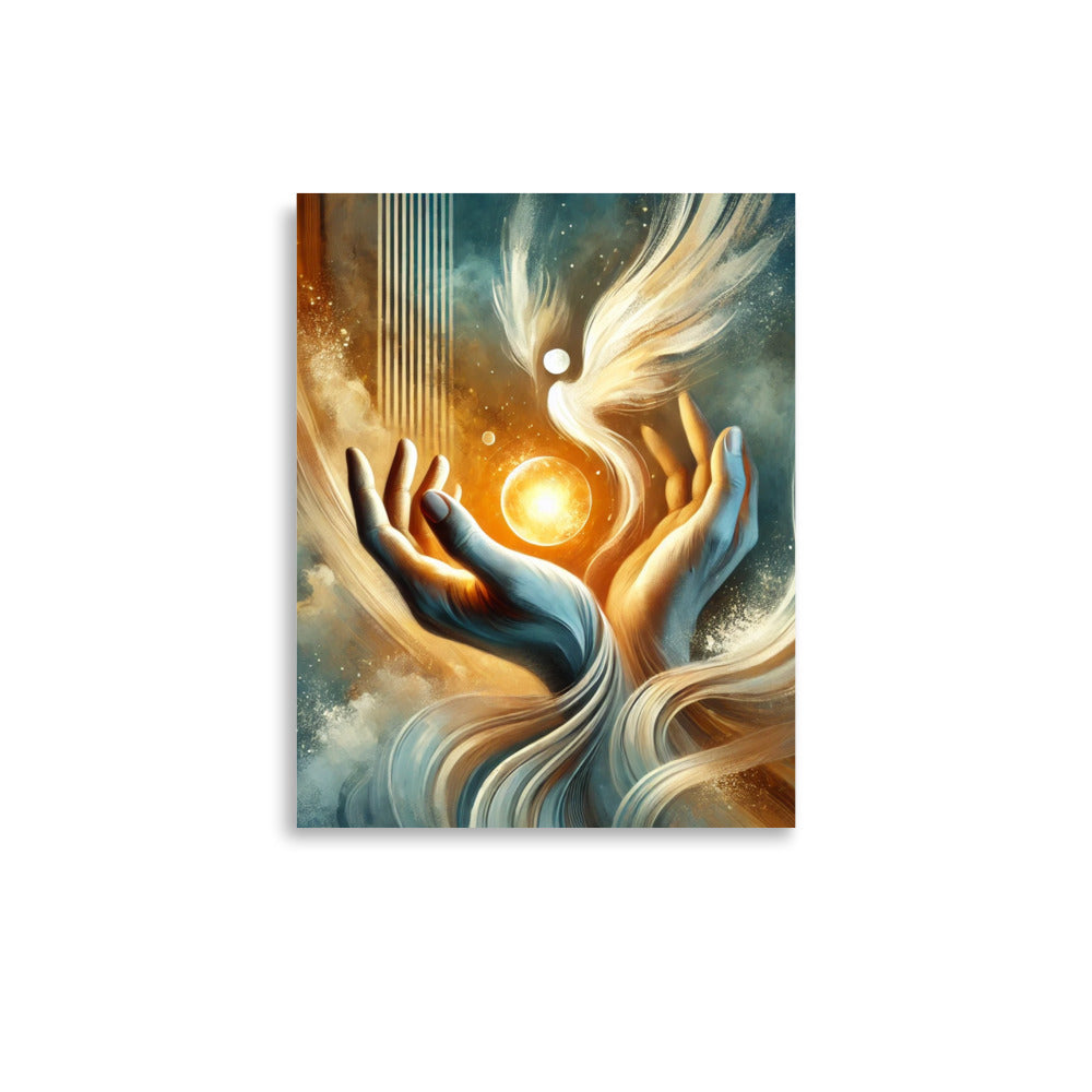 Celestial Harmony Poster Wall Art -RKM Inspiration - 43482673