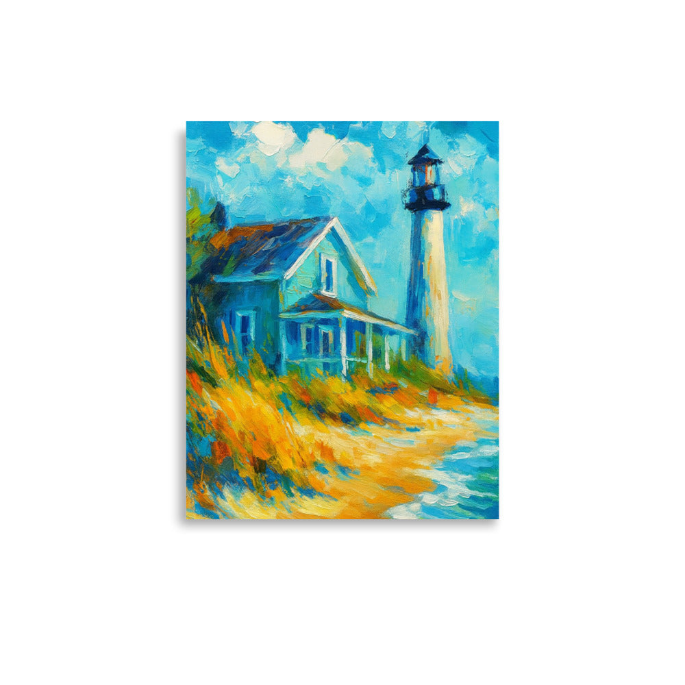 Lighthouse Haven - Wall Art Poster - RKM Inspiration  - 61412447