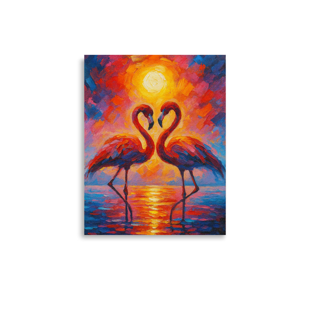 Love in Crimson Light - Wall Art Poster - RKM Inspiration  - 35146239