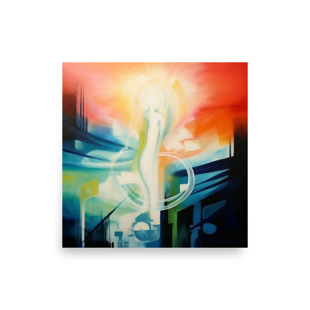 Path of Illumination Poster Wall Art -RKM Inspiration - 90615978
