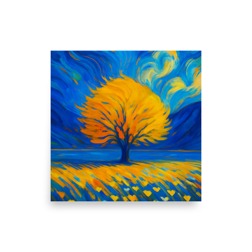 Symphony of Solitude Poster Wall Art -RKM Inspiration - 8554246