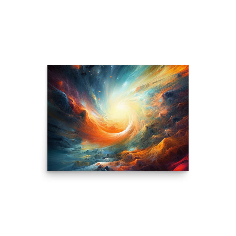 Cosmic Vortex Poster Wall Art Print -RKM Inspiration - 66118912