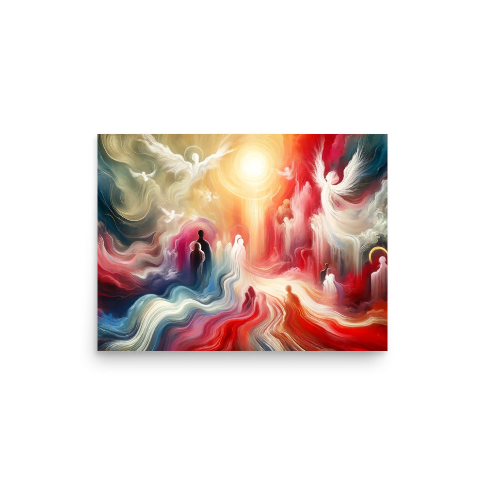 Pathways to Eternity Poster Wall Art -RKM Inspiration - 7550469