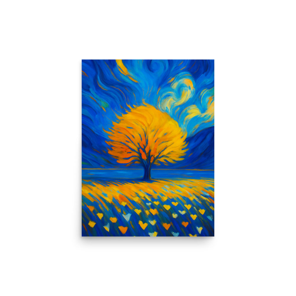 Symphony of Solitude Poster Wall Art -RKM Inspiration - 84486709