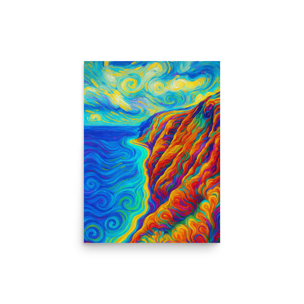 Euphoria of the Edge Poster Wall Art -RKM Inspiration - 55858147