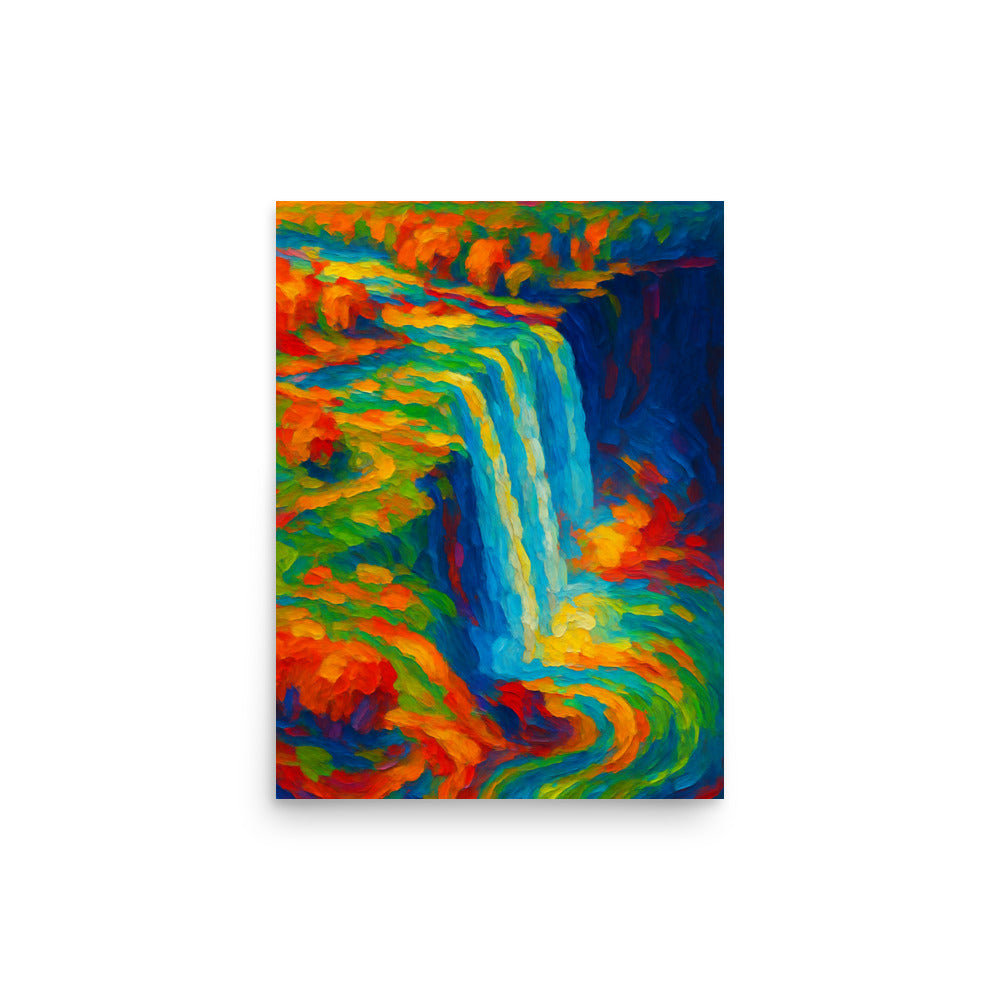 Symphony of the Falls Poster Wall Art -RKM Inspiration - 89585408