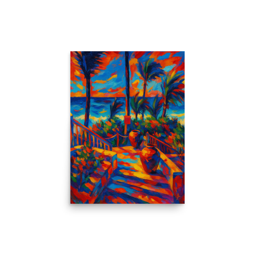 Tropical Blaze Poster Wall Art -RKM Inspiration - 65583502