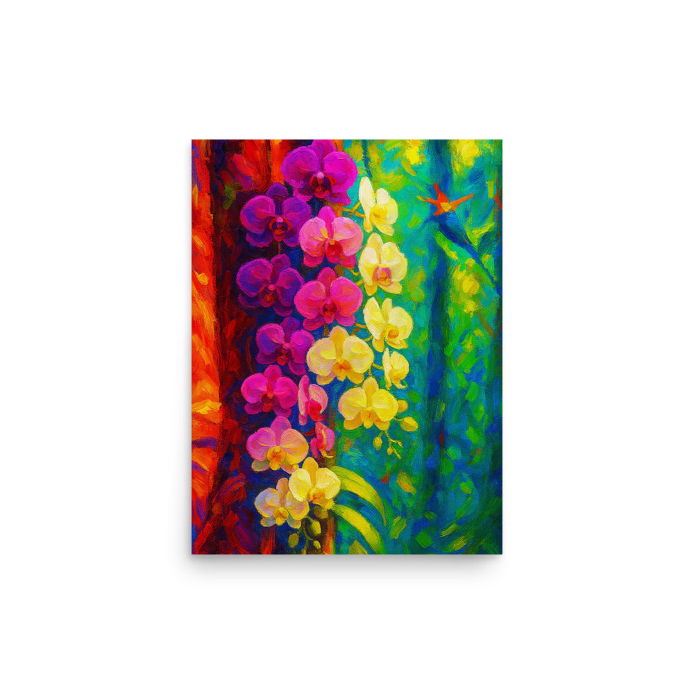 Whispers of Color in the Canopy Poster Wall Art -RKM Inspiration - 52133961