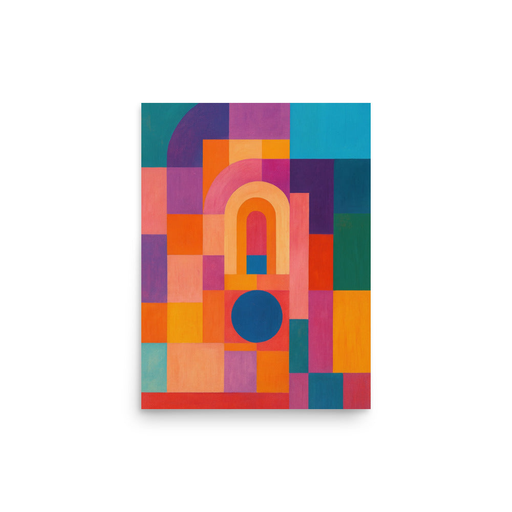 Echoes of Color and Light Poster Wall Art -RKM Inspiration - 99366943
