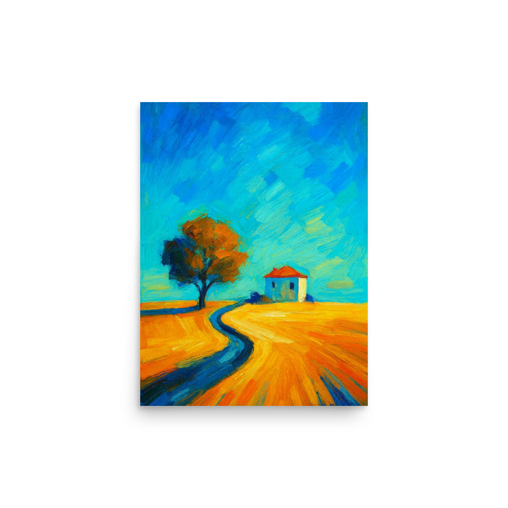 Solitude in Gold Poster Wall Art -RKM Inspiration - 23869951