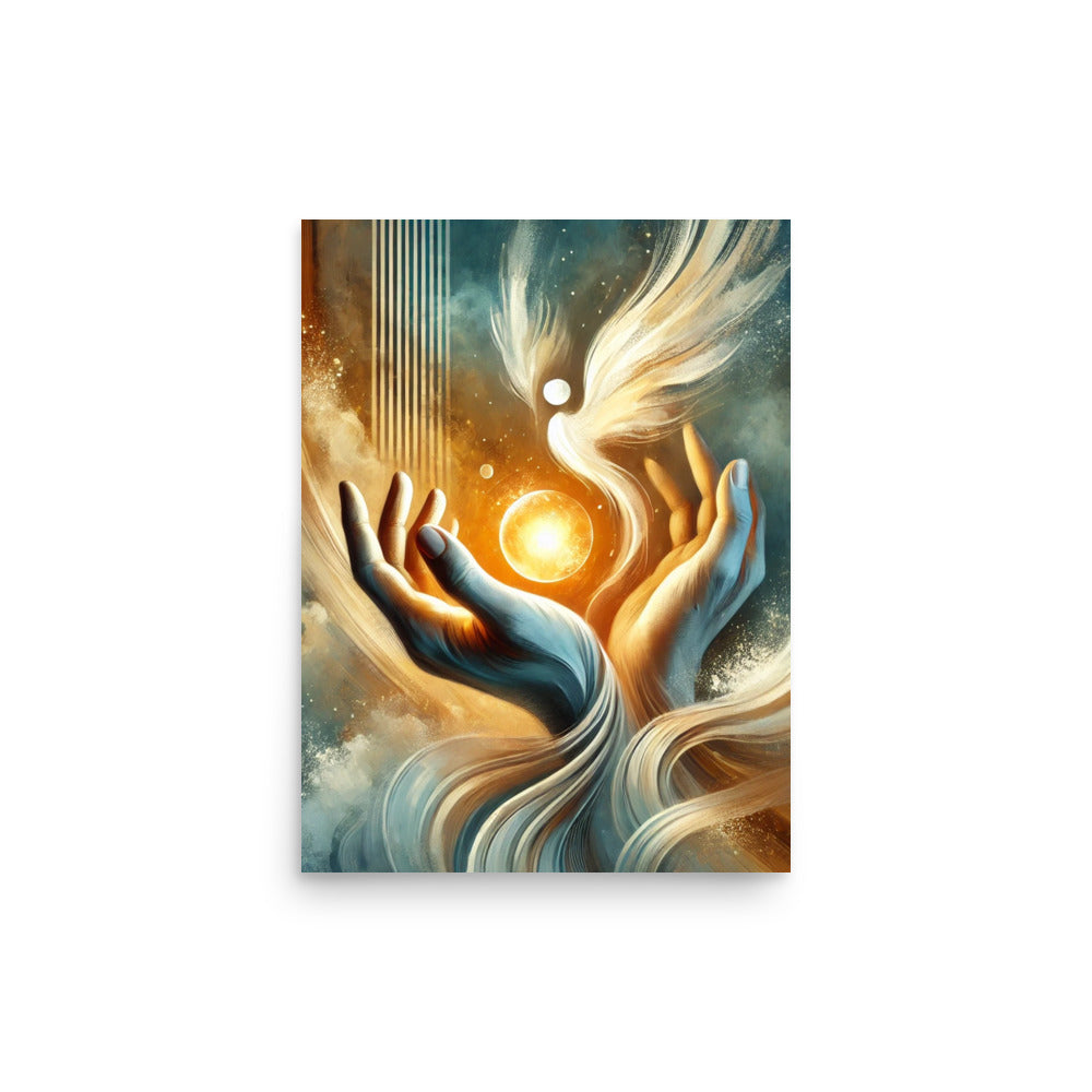 Celestial Harmony Poster Wall Art -RKM Inspiration - 22862967