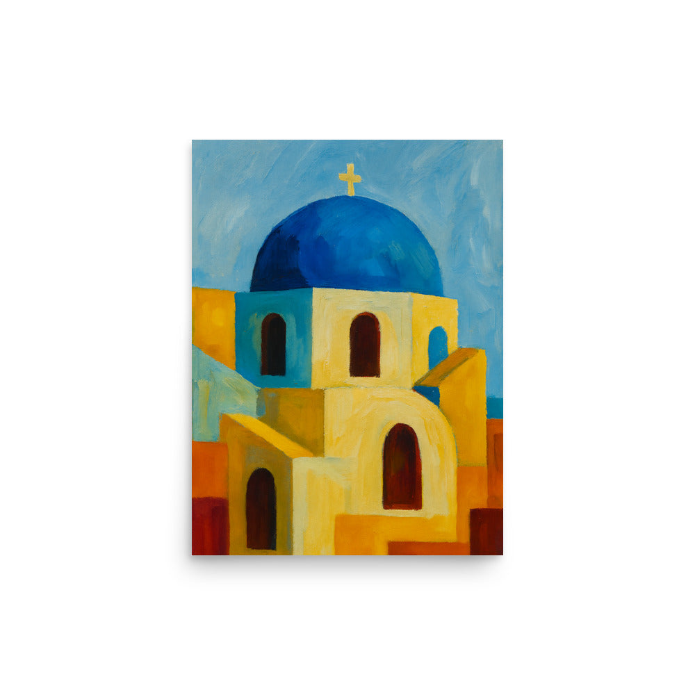 Echoes of Santorini Poster Wall Art -RKM Inspiration - 56635027