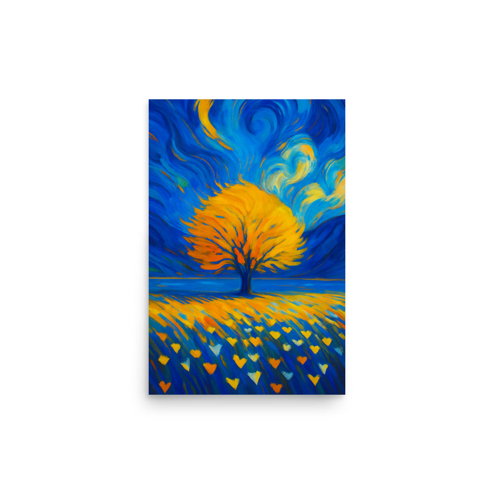 Symphony of Solitude Poster Wall Art -RKM Inspiration - 648909