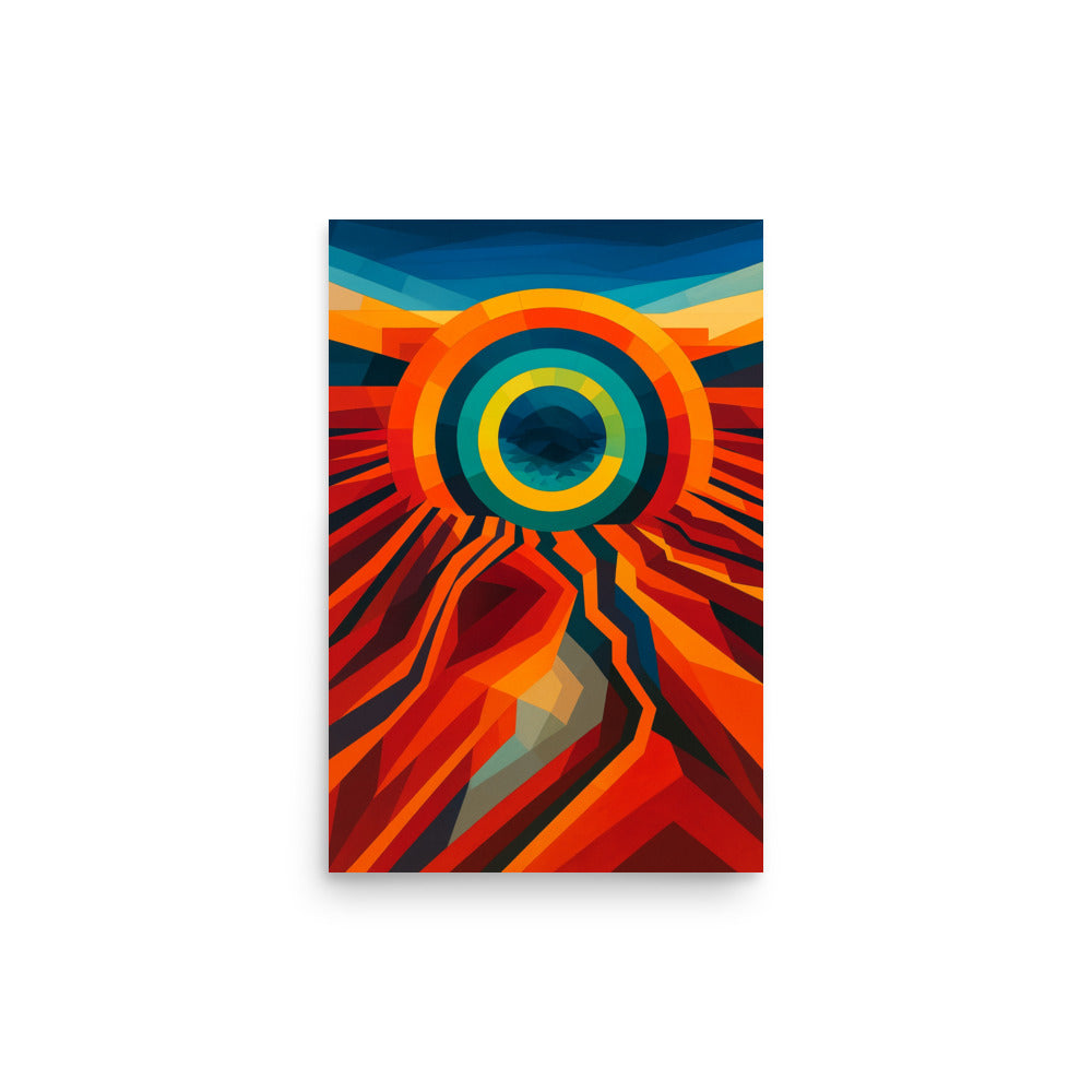 Transform Your Space with Thermal Pulse Poster Wall Art -RKM Inspiration - 65644489