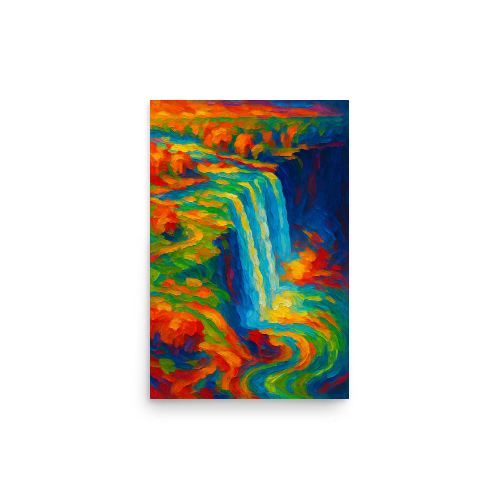 Symphony of the Falls Poster Wall Art -RKM Inspiration - 57024972