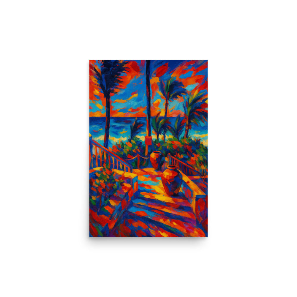 Tropical Blaze Poster Wall Art -RKM Inspiration - 35704576