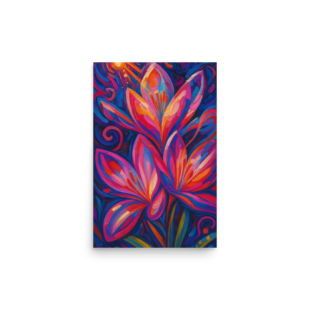 Petals of Radiance Poster Wall Art -RKM Inspiration - 79069310