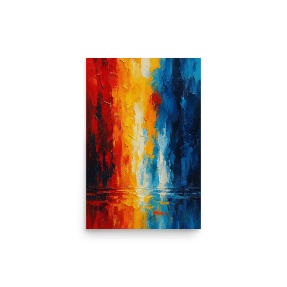 Echoes of Autumn Reflections Poster Wall Art -RKM Inspiration - 67434285